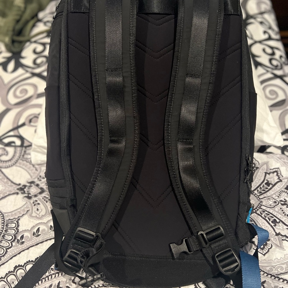 Black Lululemon backpack, rarely used.